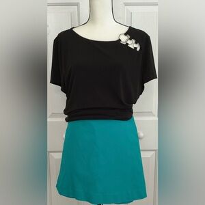Coral Bay Teal Skort